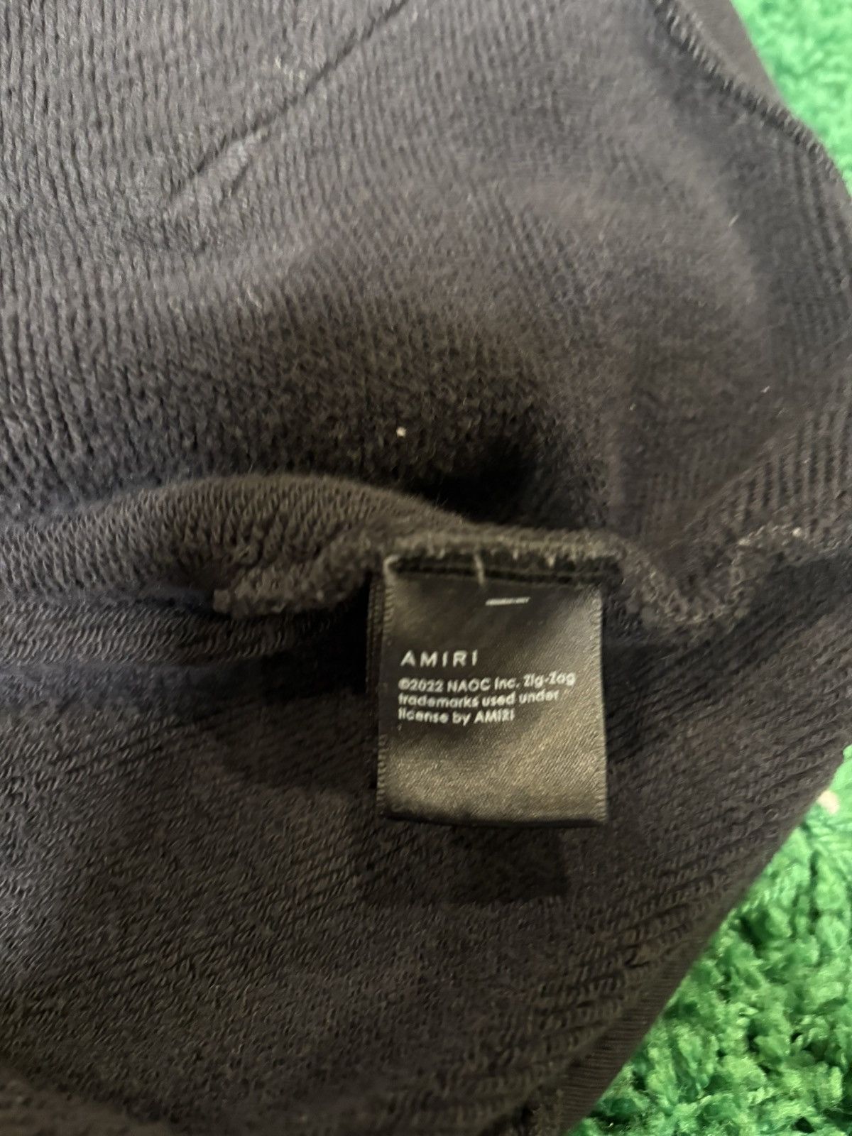 Amiri Amiri Zig Zag Hoodie Black Size XXL Size US XXL / EU 58 / 5 - 4 Thumbnail