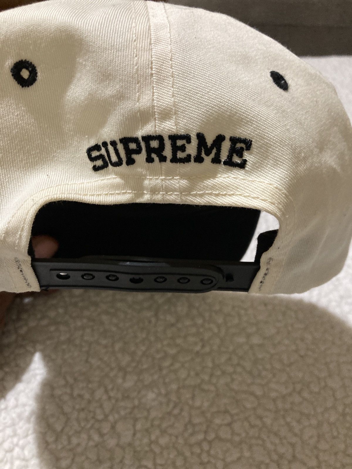 Supreme Supreme Black Panther 6 Panel Hat Size ONE SIZE - 4 Thumbnail