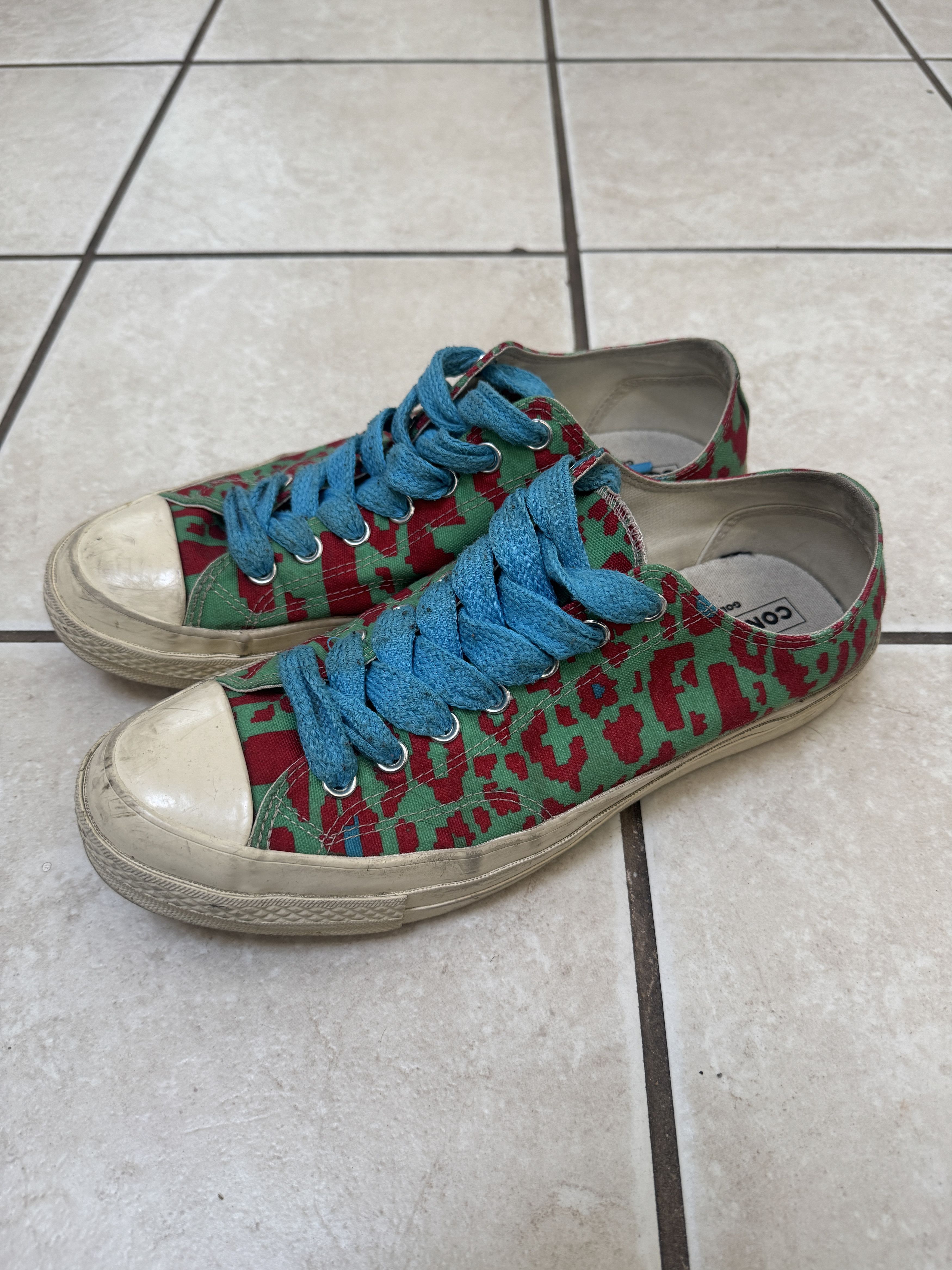 Converse × Golf le Fleur LEOPARD PRINT GREEN CHUCK 70 LOW GOLF LE FLEUR X CONVERSE Size US 10 / EU 43 - 6 Thumbnail