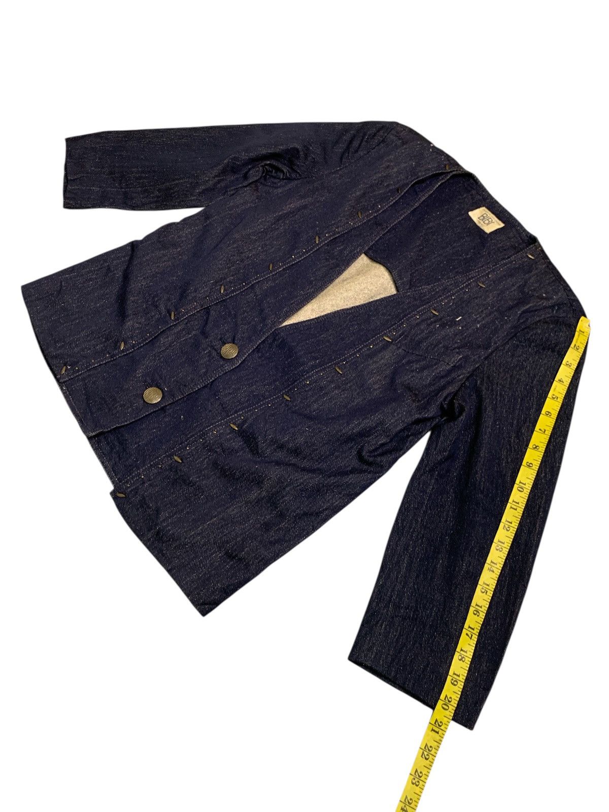 Japanese Brand Rare Design Vintage Pret-A-Couter Bibi Tokyo Soft Denim Size M / US 6-8 / IT 42-44 - 11 Thumbnail