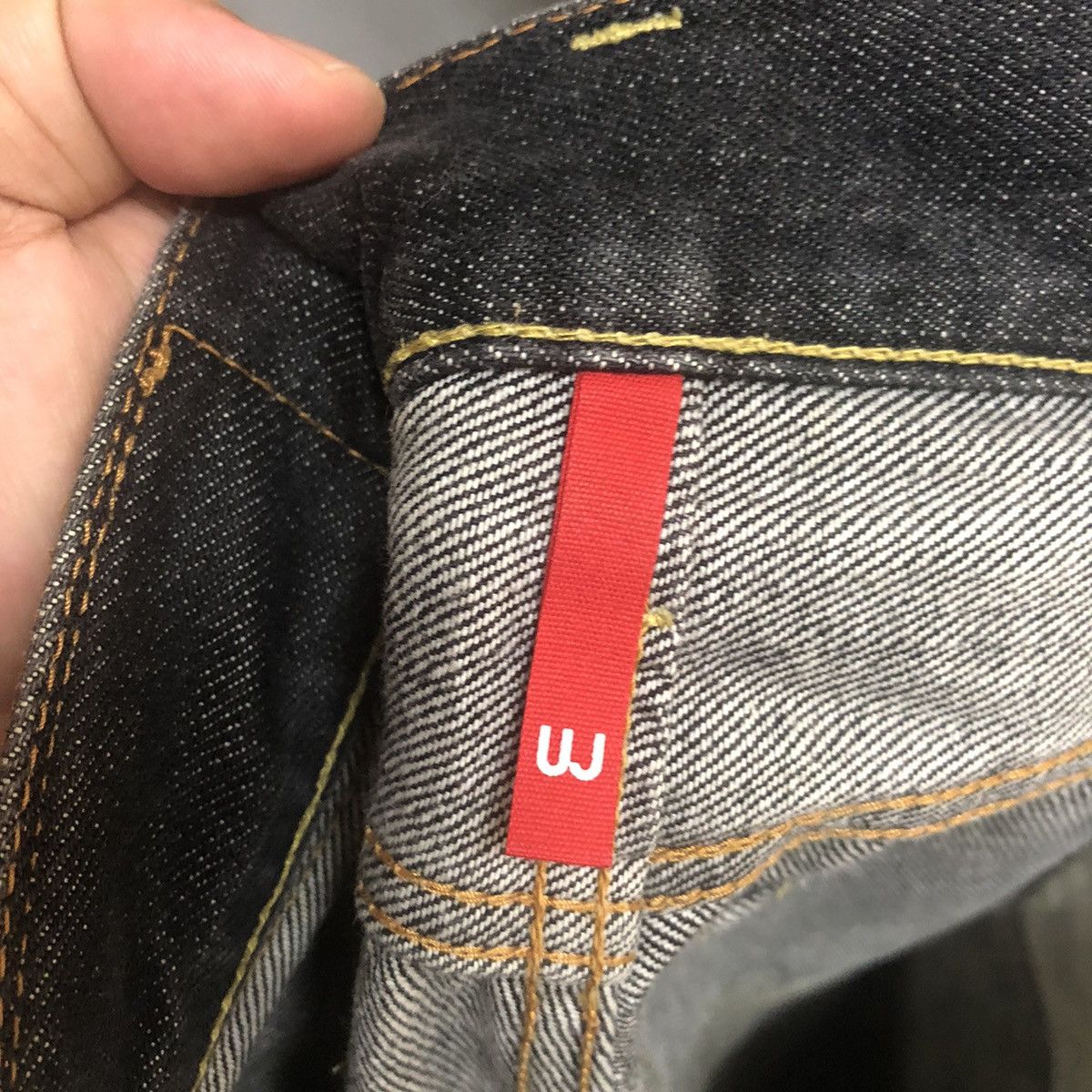 Japanese Brand DL Uniqlo Black Denim Pants #C288 Size US 29 - 18 Thumbnail