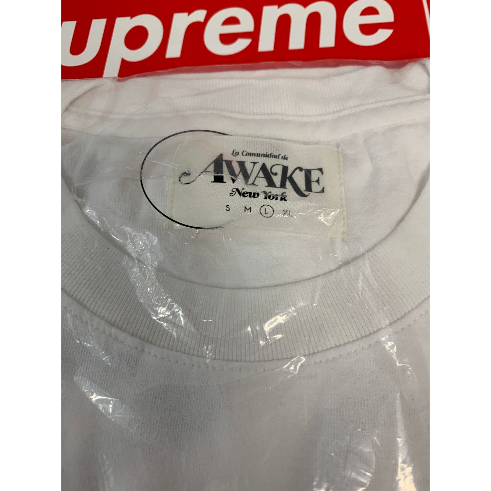 Awake NY AwakeNY The End & Beginning Tee White Size Large NEW Size US L / EU 52-54 / 3 - 2 Thumbnail