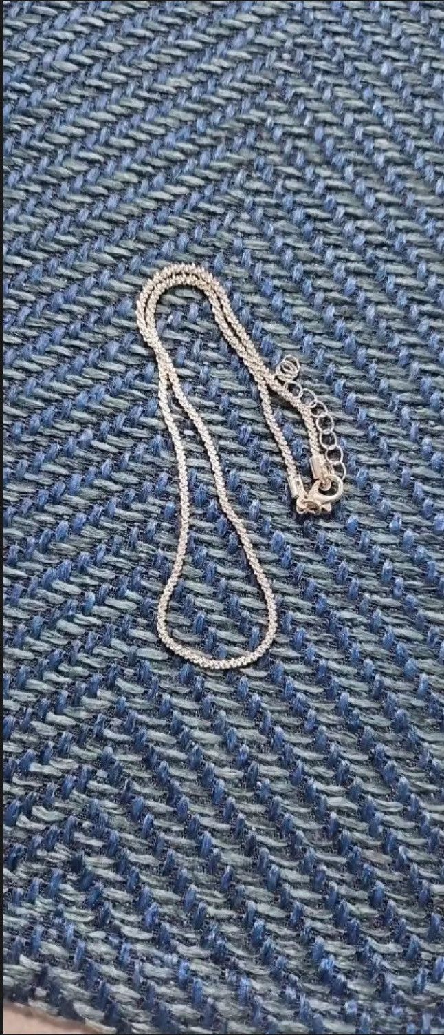 Designer Silver plated 18 inch necklace women Size ONE SIZE - 1 Preview