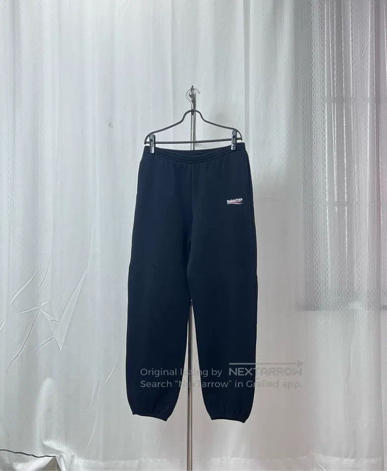 Balenciaga Balenciaga size M Cola Printed Black Pants Size US 27 - 1 Thumbnail