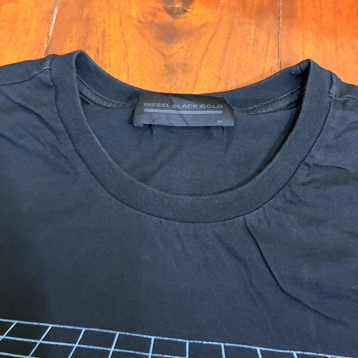 Diesel Black Gold Vintage Diesel Punk Designer Tee Size US M / EU 48-50 / 2 - 2 Thumbnail
