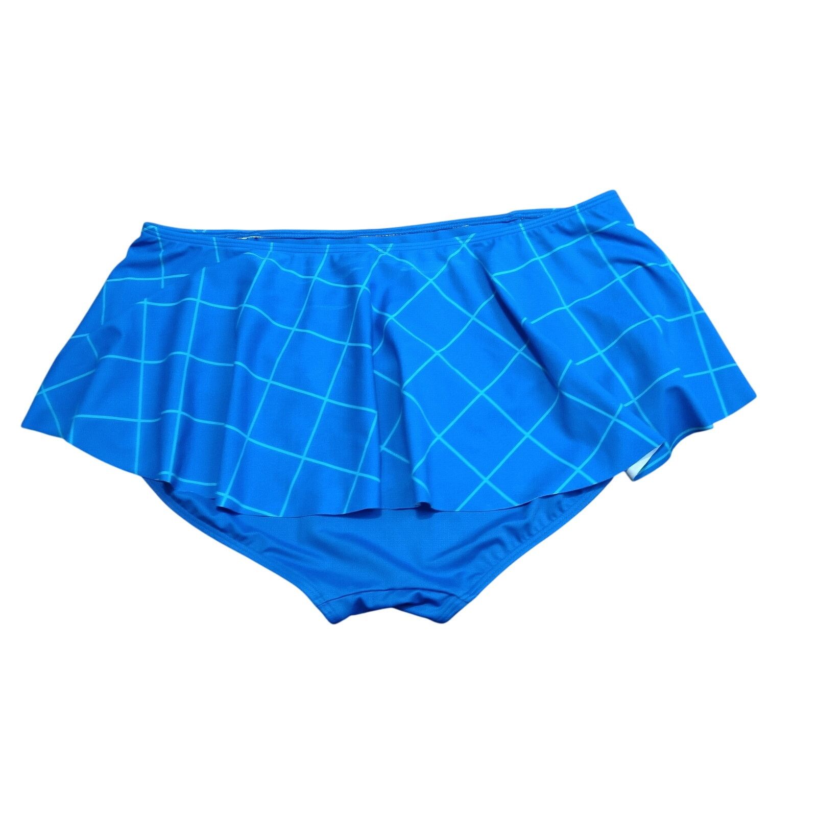 Spanx SPANX Flirty Skirted Bottom Womens 16 Electric Blue Green Size ONE SIZE - 2 Thumbnail