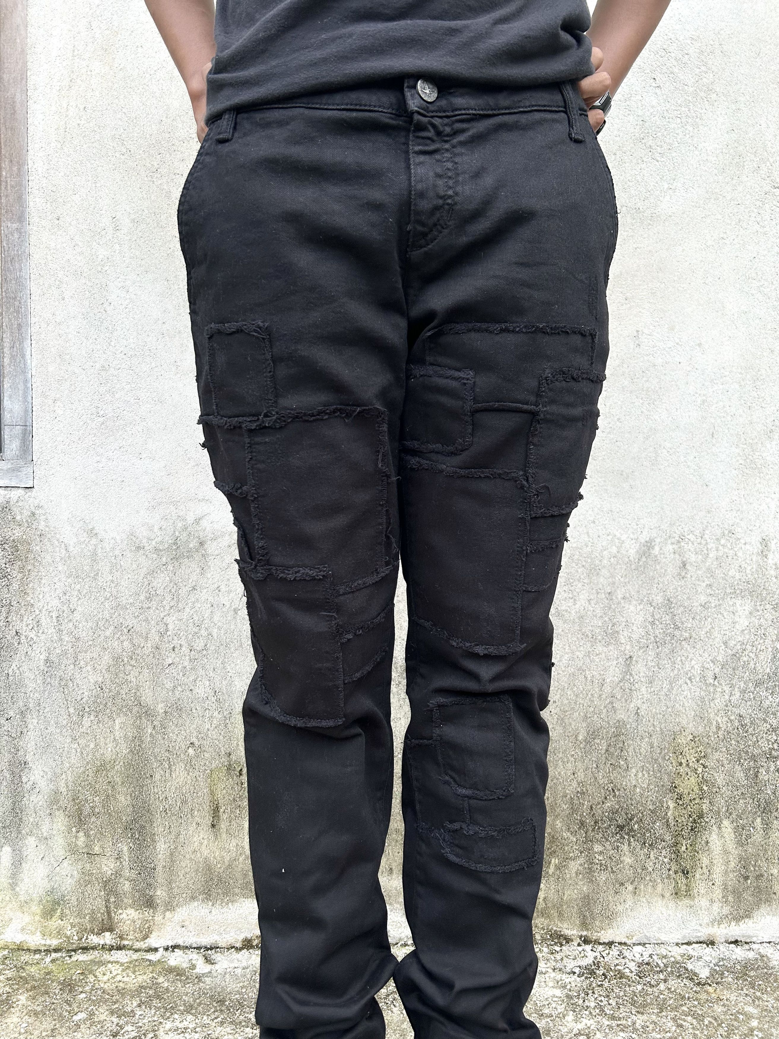 Japanese Brand Zadig & voltair patchwork jeans Size US 32 / EU 48 - 15 Thumbnail