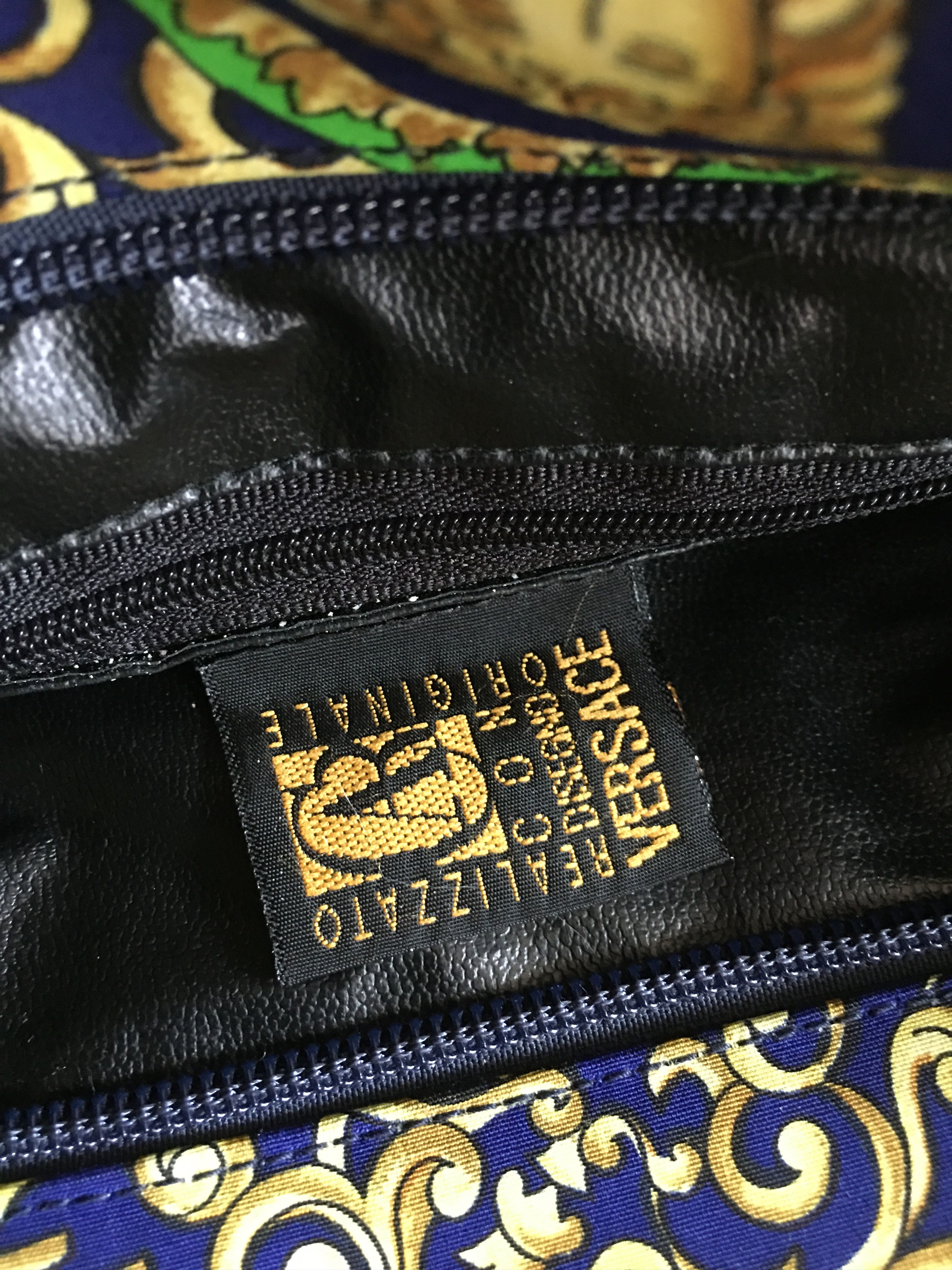Versace Gianni Versace Canvas Medusa Shoulder Tote Bag Size ONE SIZE - 14 Thumbnail