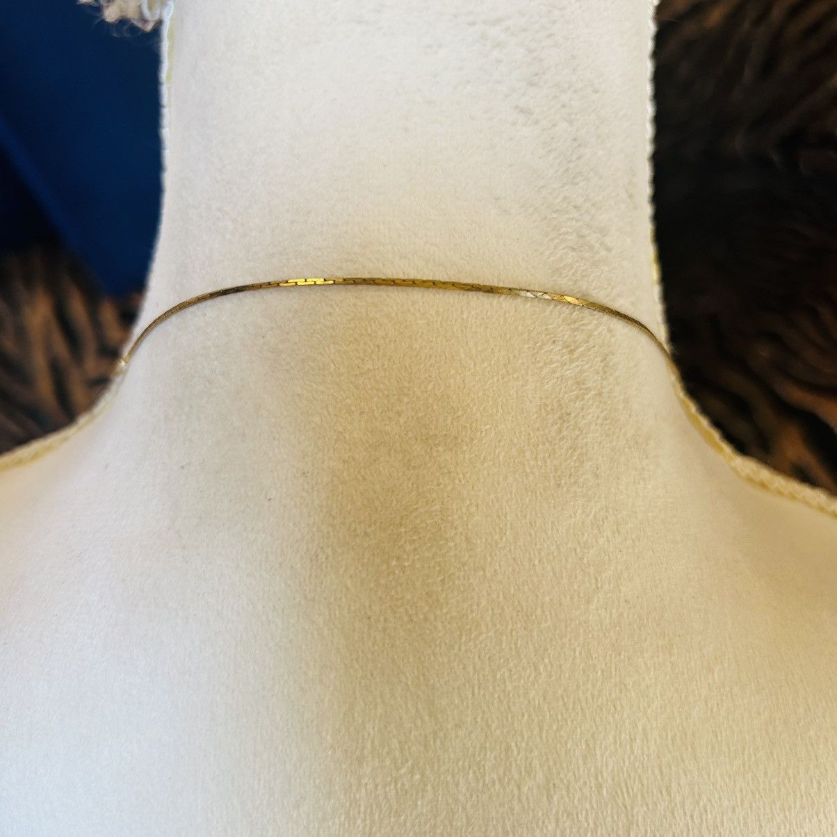 Vintage Vintage 70s-80s gold plated triangle chain slider necklace Size ONE SIZE - 4 Thumbnail