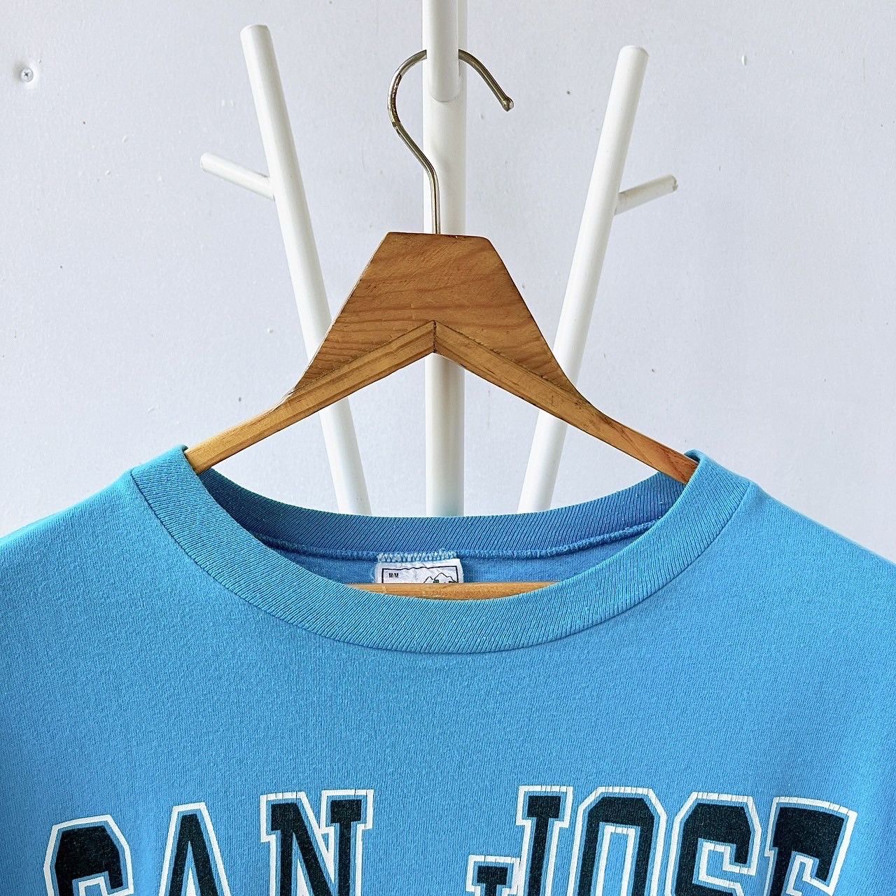 Vintage 90s San Jose Sharks NHL t-shirt/ M Size US M / EU 48-50 / 2 - 2 Thumbnail