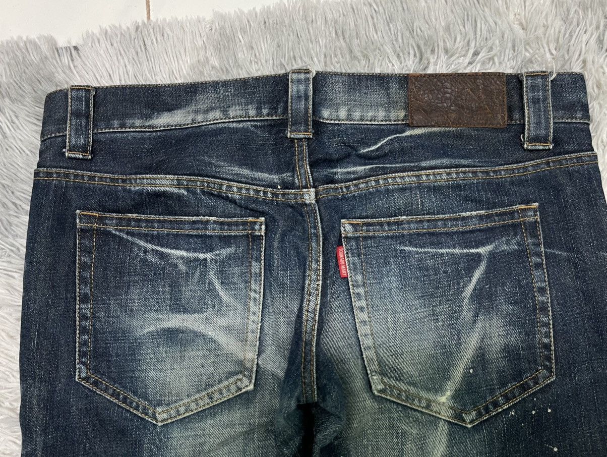 Tornado Mart 2000s TORNADO MART JAPAN SPLASH PAINT DISTRESSED JEANS Size US 34 / EU 50 - 17 Thumbnail