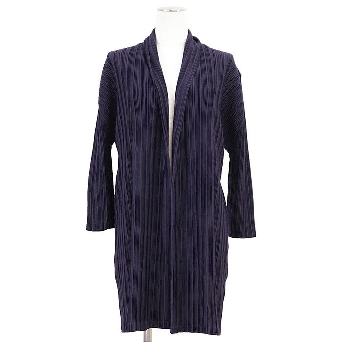 Other Other PLEATS PLEASE Pleated Cardigan Textile Tops DUTY FREE for USA Size ONE SIZE - 1 Thumbnail