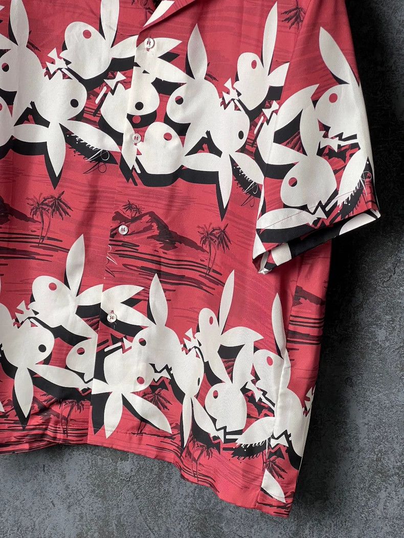 Amiri Amiri Rabbit Printed Mulberry Silk Short Sleeve Shirt Size US M / EU 48-50 / 2 - 4 Thumbnail