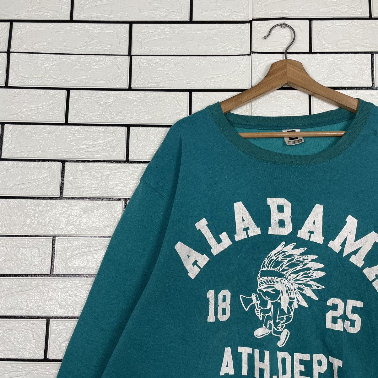 Japanese Brand Alabama Athletic Department Crewneck Sweatshirt Size US L / EU 52-54 / 3 - 6 Thumbnail