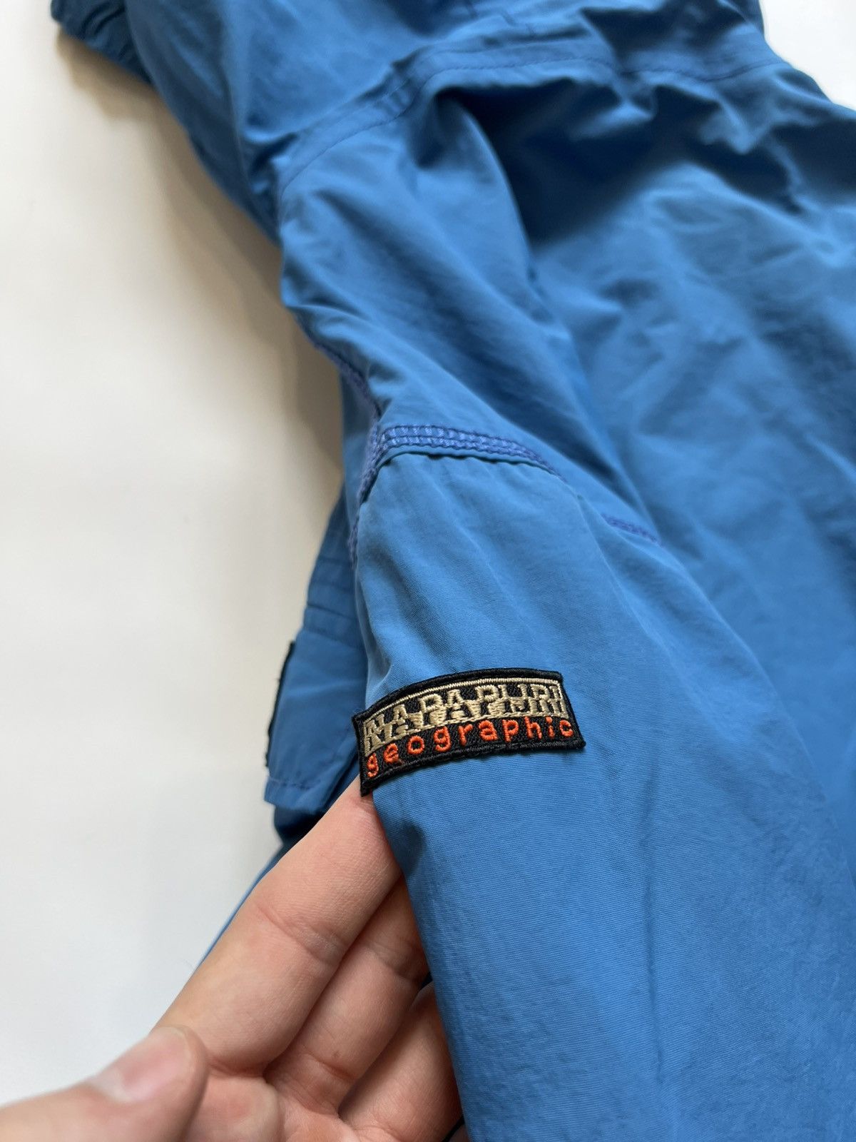 Napapijri Vintage Napapijri Skidoo Anorak Jacket Blue Size US XS / EU 42 / 0 - 9 Thumbnail