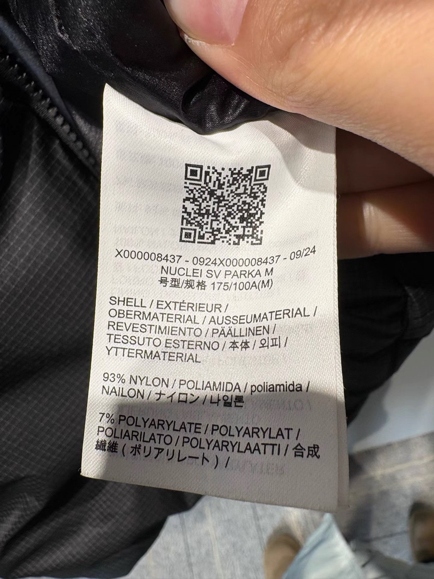 Arc'teryx Arcteryx Nuclei SV Parka Men's Jacket K36 Size US M / EU 48-50 / 2 - 4 Thumbnail