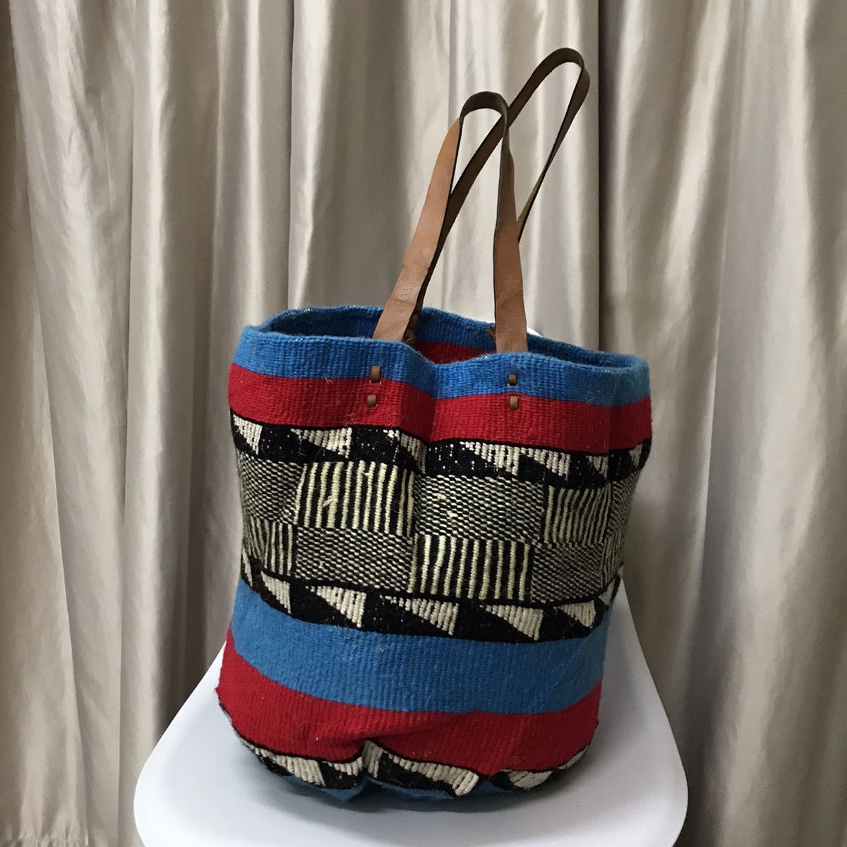 Native Vintage Raise B Knit Native Handmade Tote Bag Size ONE SIZE - 1 Thumbnail
