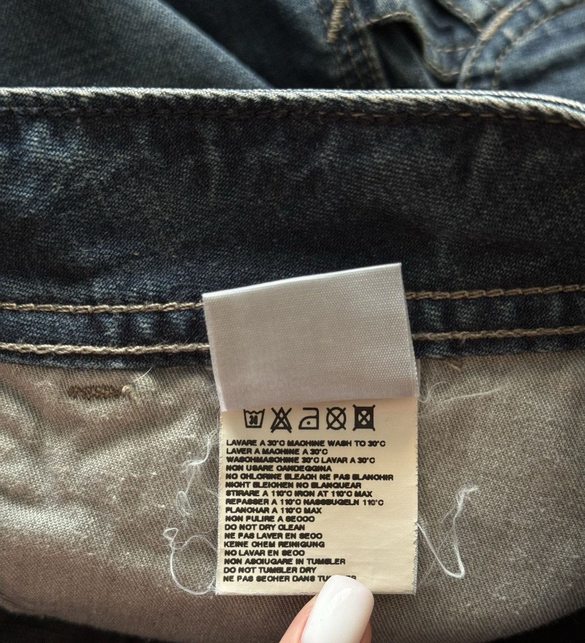 Diesel Diesel 2000s vintage carpenter denim maxi skirt Y2K Size 28" / US 6 / IT 42 - 11 Thumbnail