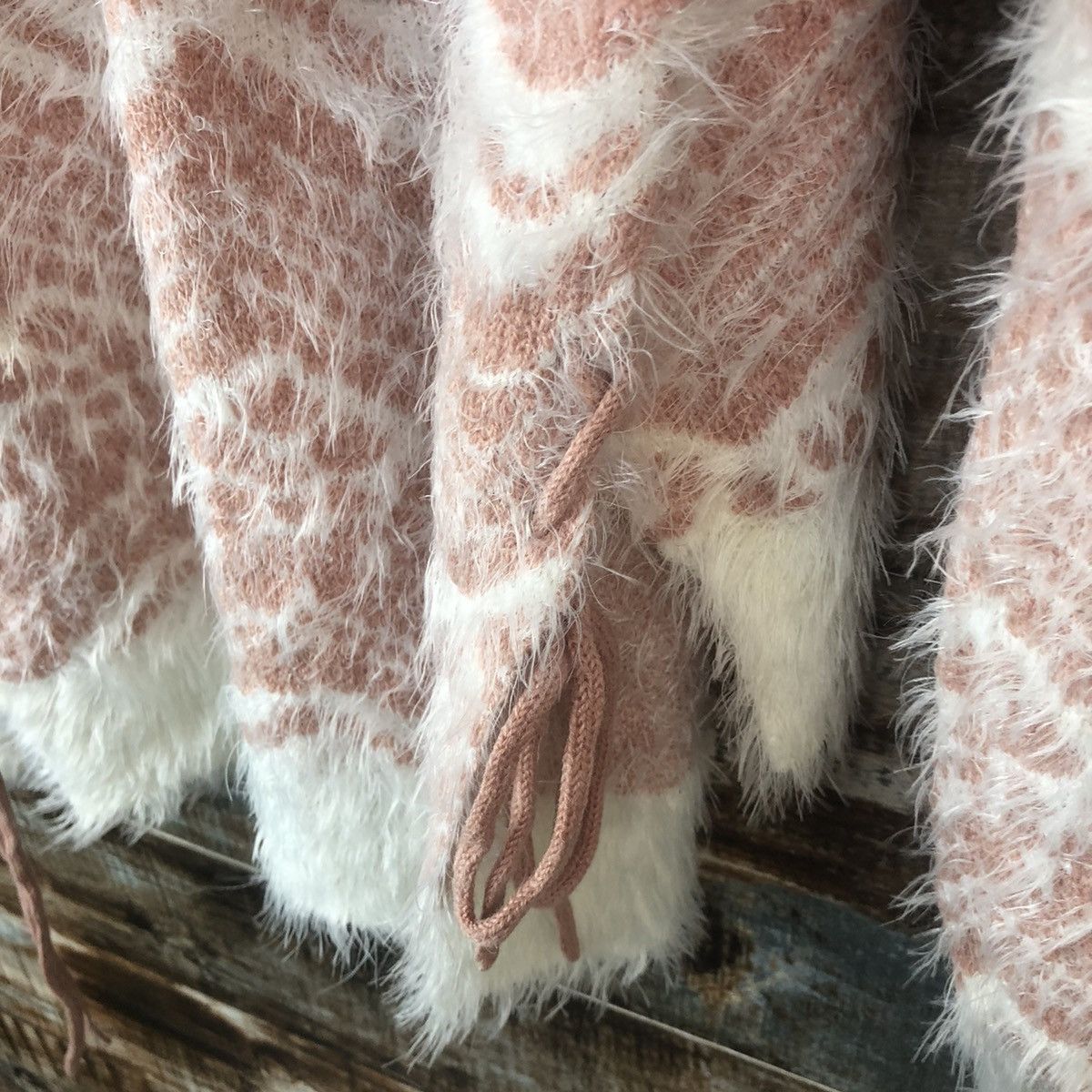 Homespun Knitwear Mar Blee Pink fur mohair Knitwear #A2281 Size M / US 6-8 / IT 42-44 - 18 Thumbnail