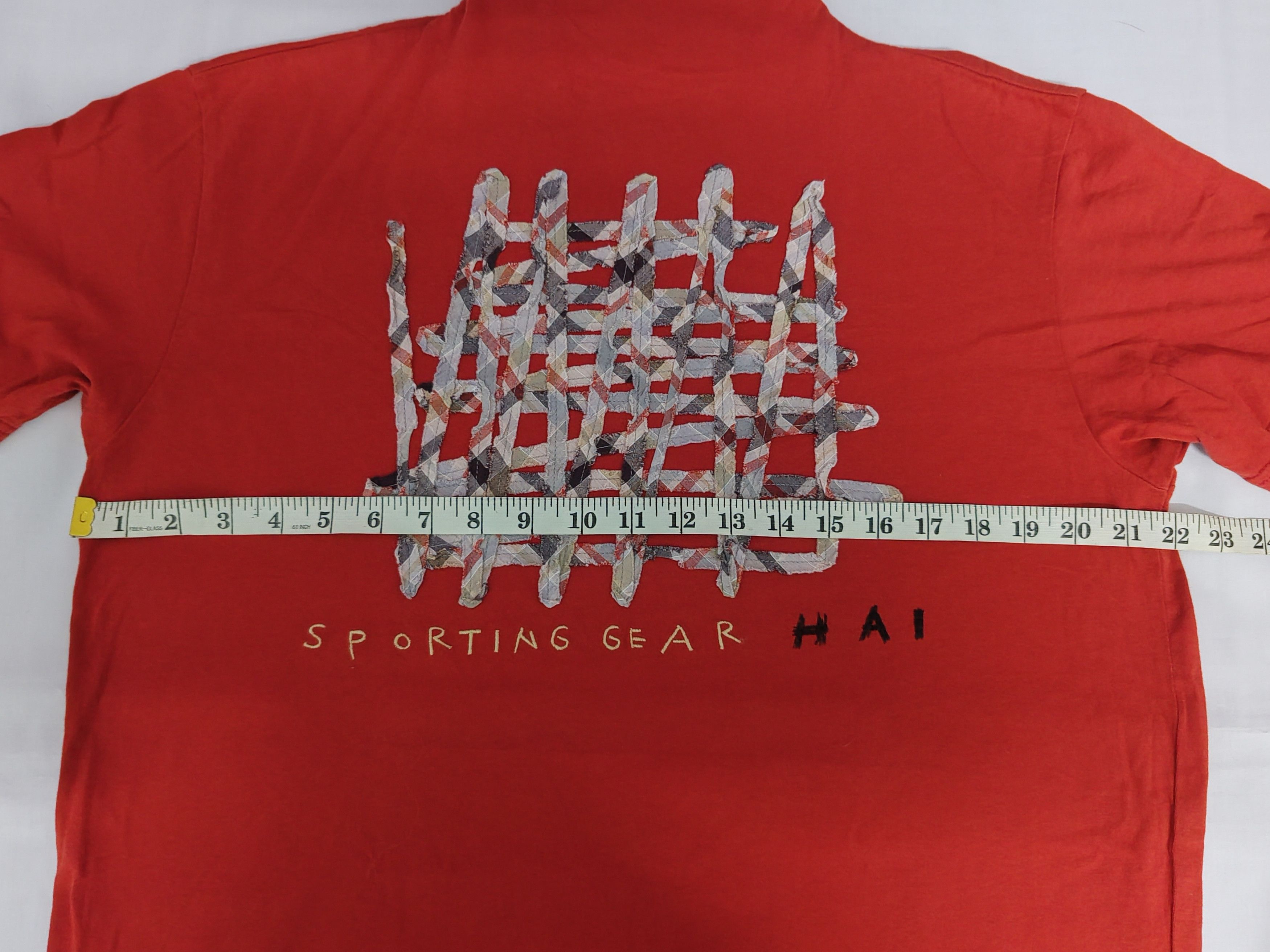 Hai Sporting Gear Hai Sporting Gear Issey Miyake Tee Japan Designer Vintage Size US M / EU 48-50 / 2 - 4 Thumbnail
