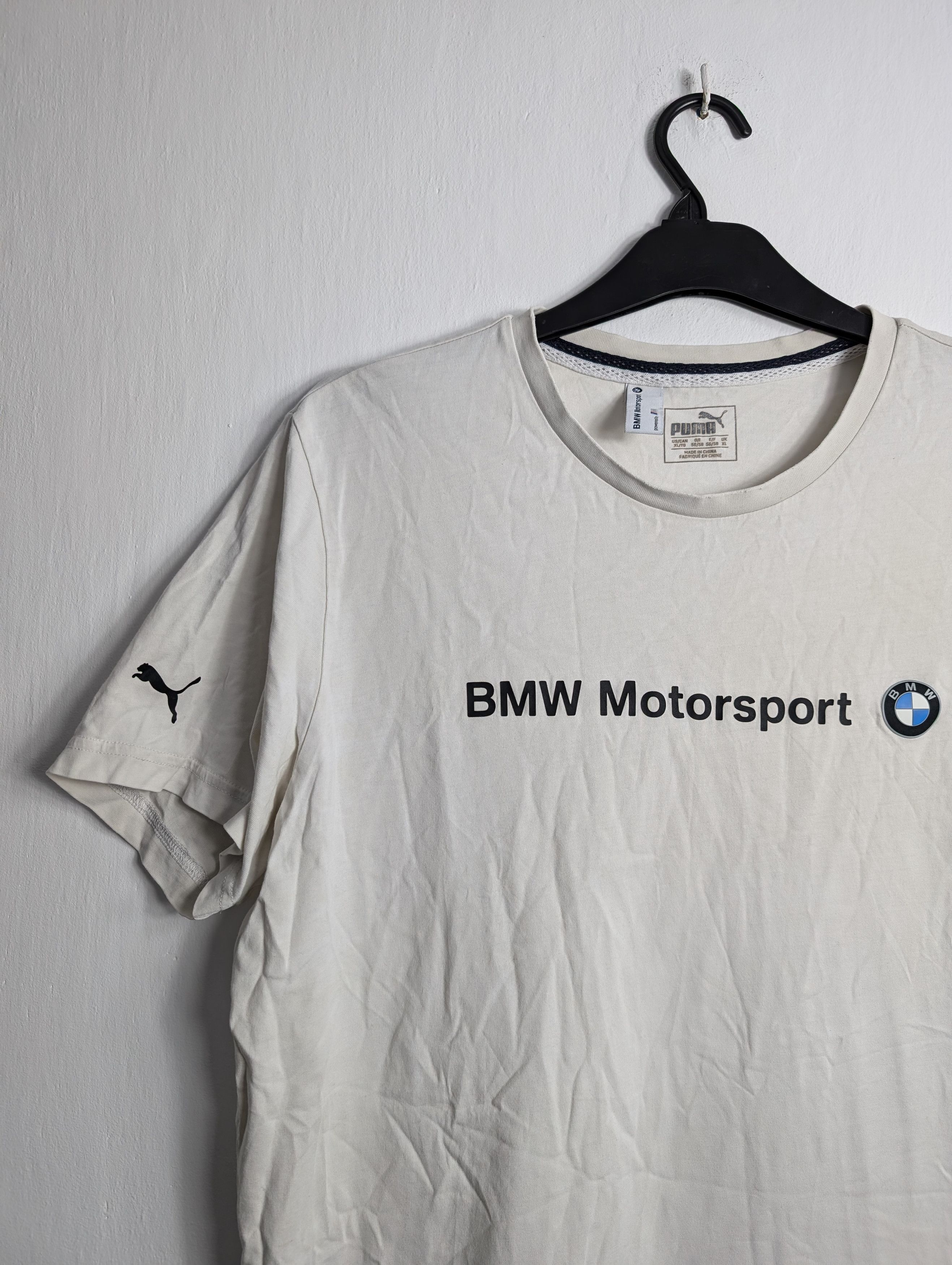 BMW × Puma BMW Motorsport Puma T-Shirt Size US XL / EU 56 / 4 - 2 Thumbnail