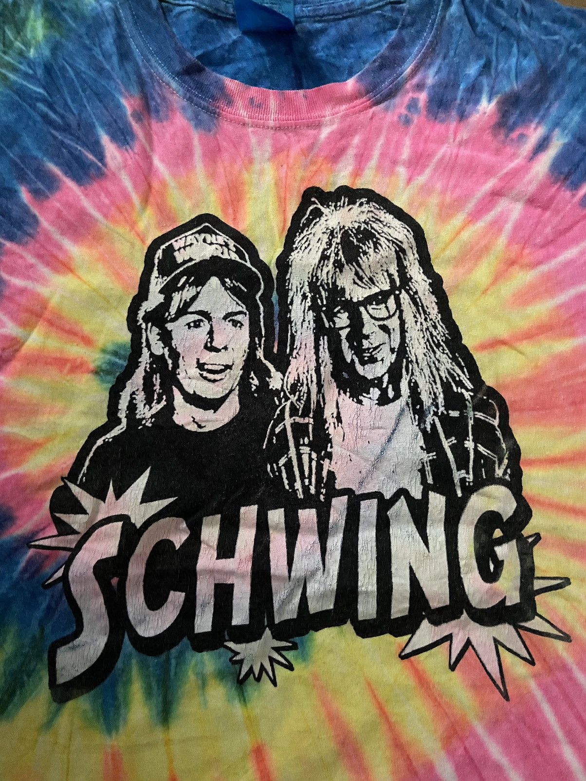 Vintage Vintage Wayne's World Tee Size US XL / EU 56 / 4 - 2 Thumbnail