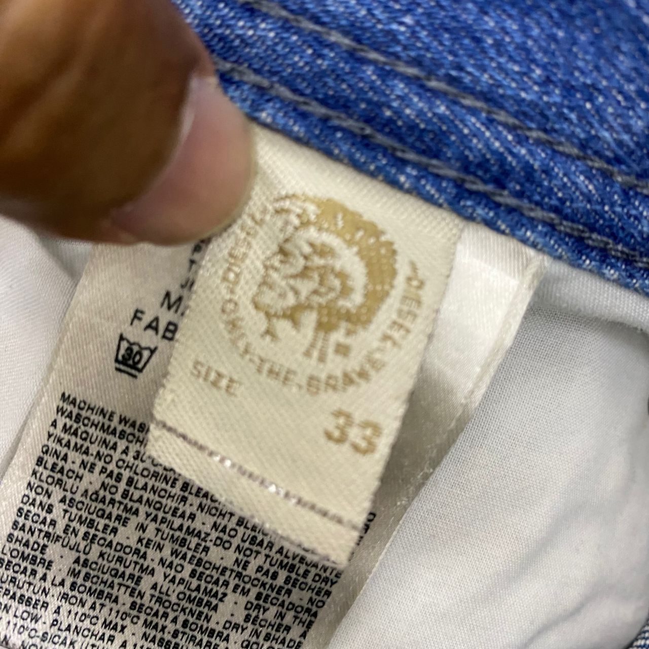 Diesel 💥Best Offer💥Vintage Diesel Industry Denim Size US 36 / EU 52 - 19 Thumbnail