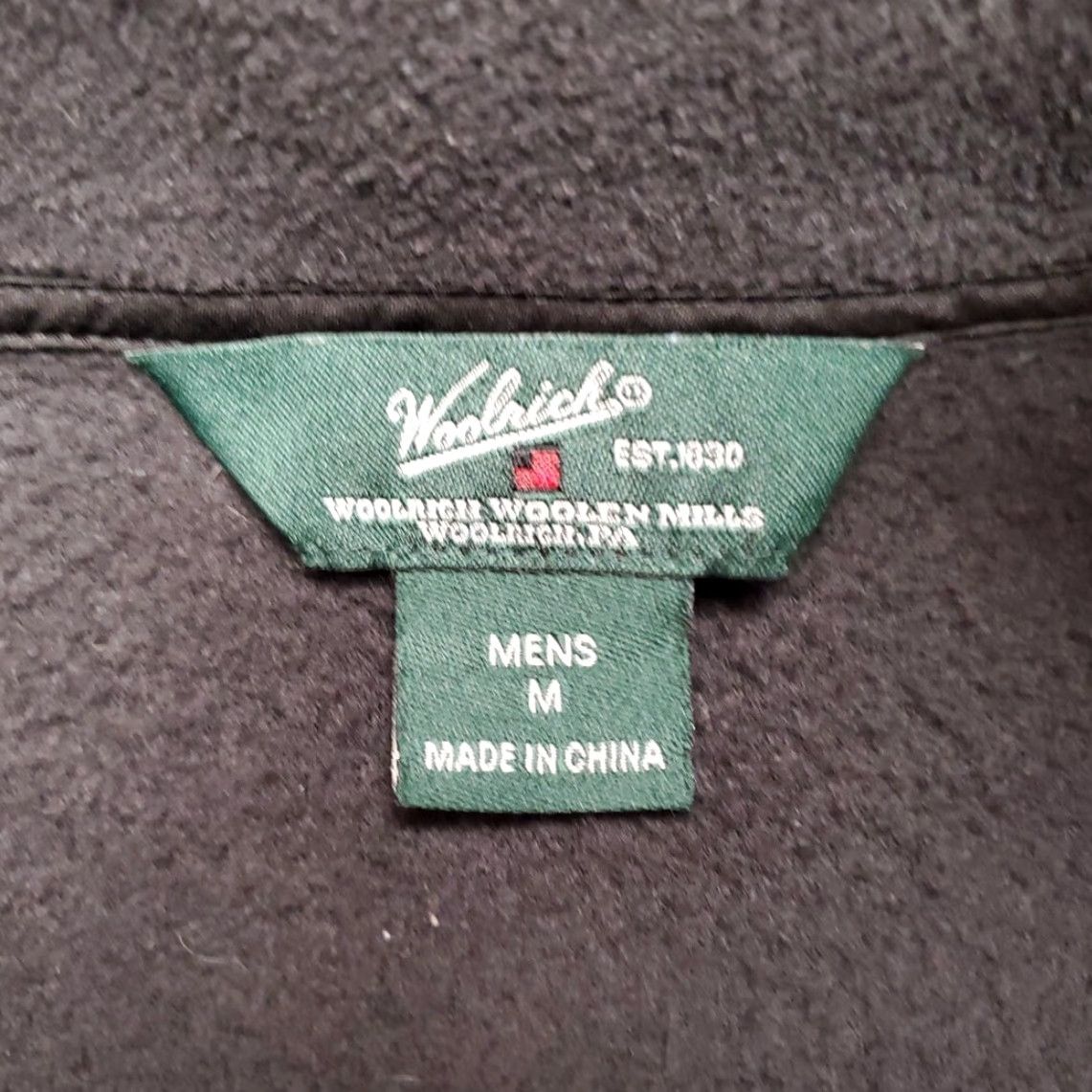 Vintage Woolrich Vest Mens Medium Black 100% Polyester Fleece Full Zip Outdoors Gorp Vest M Black Polyester Fleece Casual Outdoors Mens Size US M / EU 48-50 / 2 - 3 Thumbnail