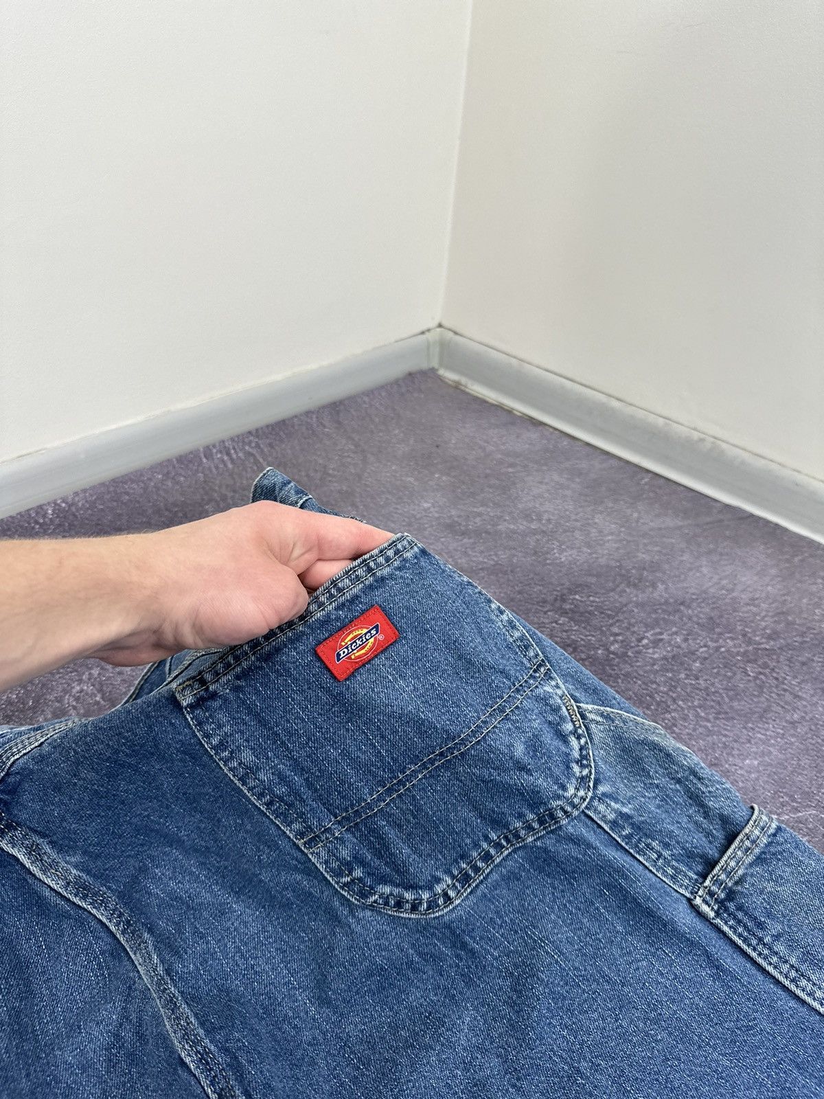 Dickies Vintage Dickies Baggy Denim Carpenter Opium USA Work Pants Size US 44 / EU 60 - 9 Thumbnail