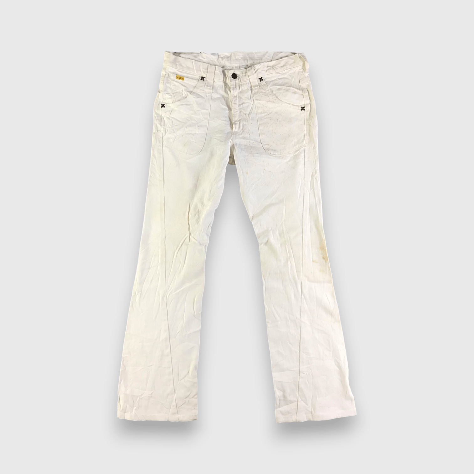 Lee Vintage Light Wash Lee Flare Jeans-J3990 Size US 34 / EU 50 - 1 Thumbnail