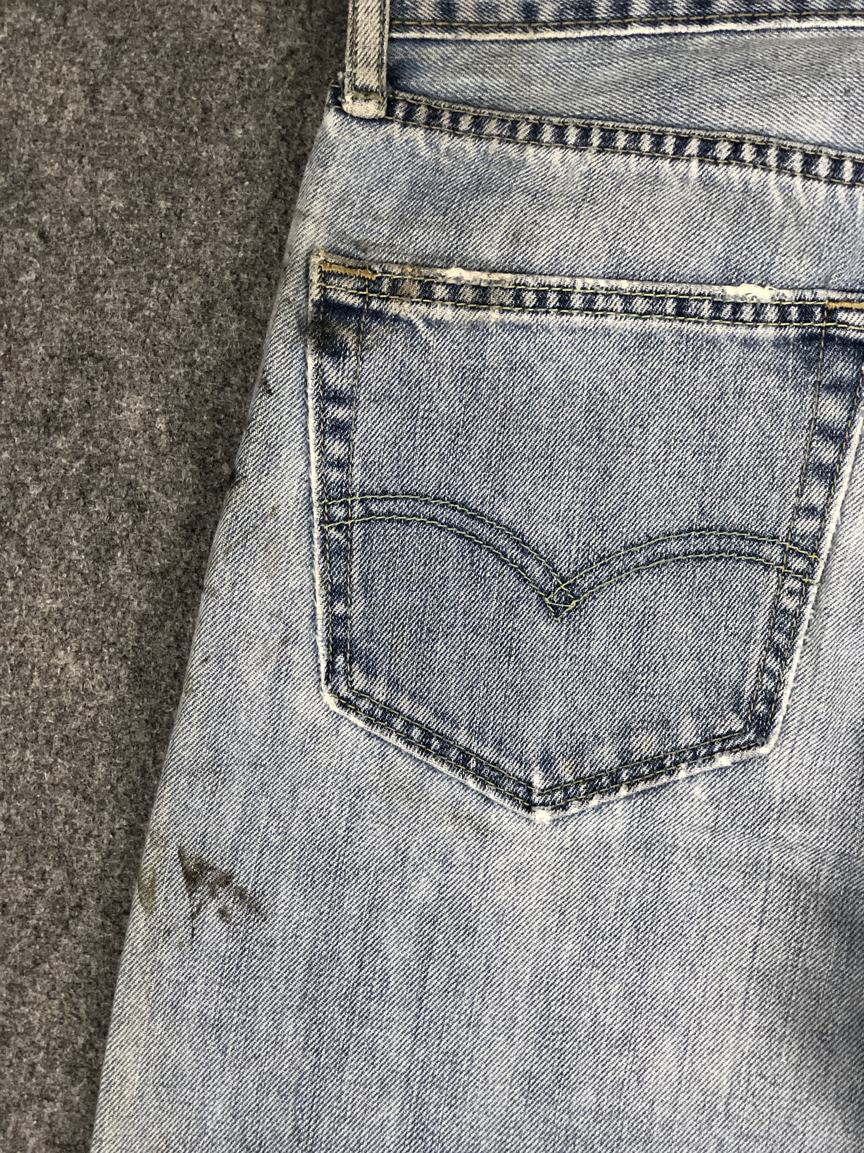 Levi's Faded Blue Vintage Levis 505 Jeans DP2359 Size US 29 - 18 Thumbnail