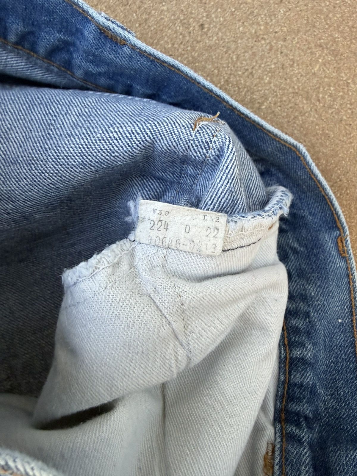 Levi's Vtg 70’s Levi’s 646 Orange Tab Bellbottom Flare Jeans 28x29 Size US 28 / EU 44 - 6 Thumbnail
