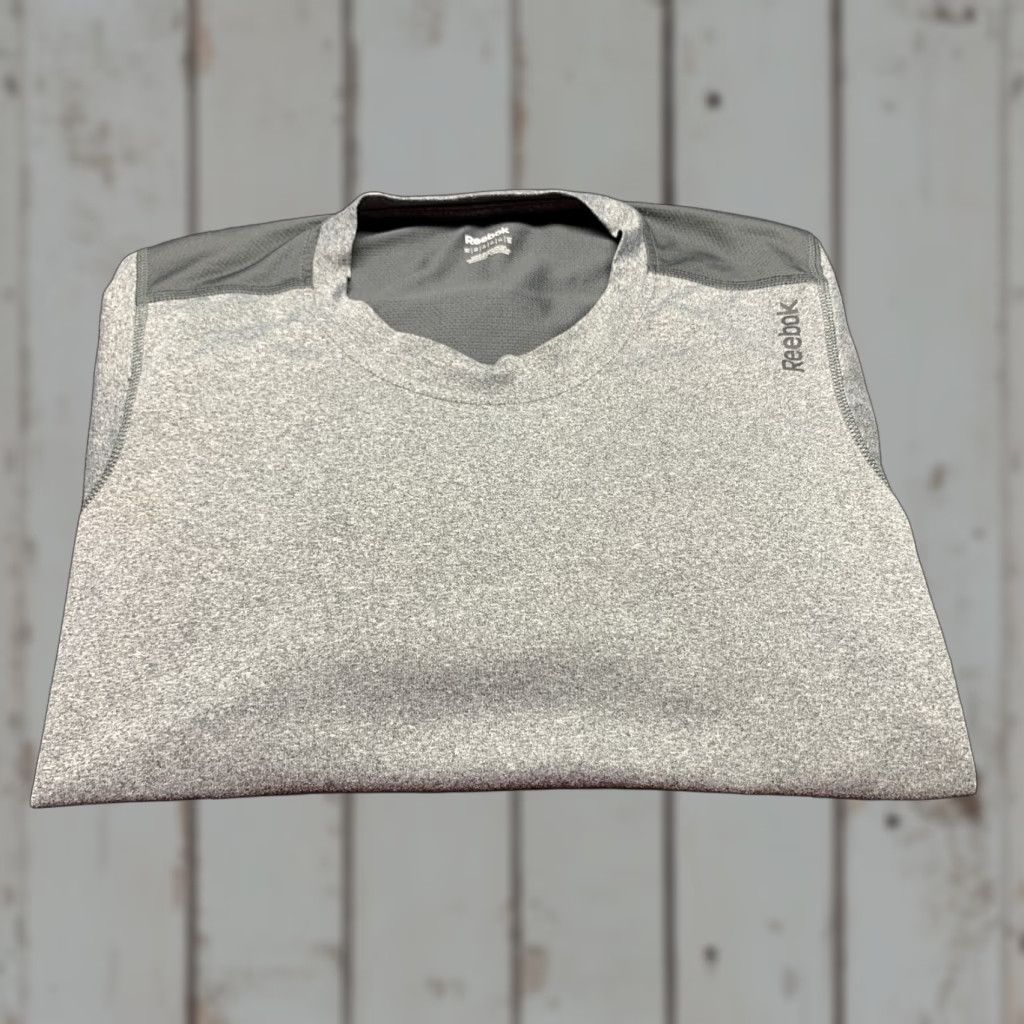 Reebok VINTAGE Reebok Men's Crew Neck T-Shirt Medium Gray Sportswear Activewear Size US M / EU 48-50 / 2 - 1 Thumbnail