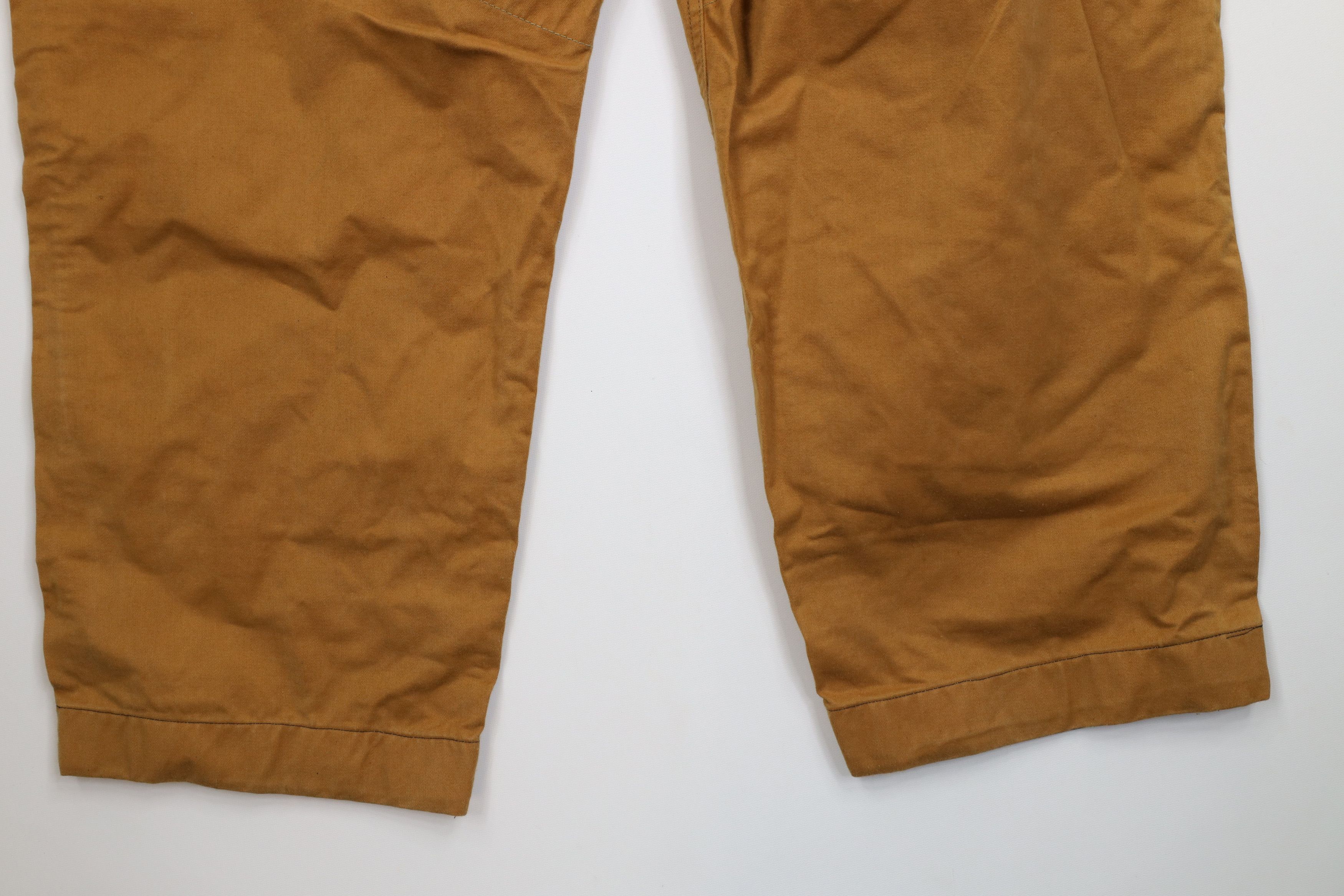 Vintage Vintage 60s 70s Streetwear Wide Leg Hunting Pants Brown USA Size US 44 / EU 60 - 14 Thumbnail