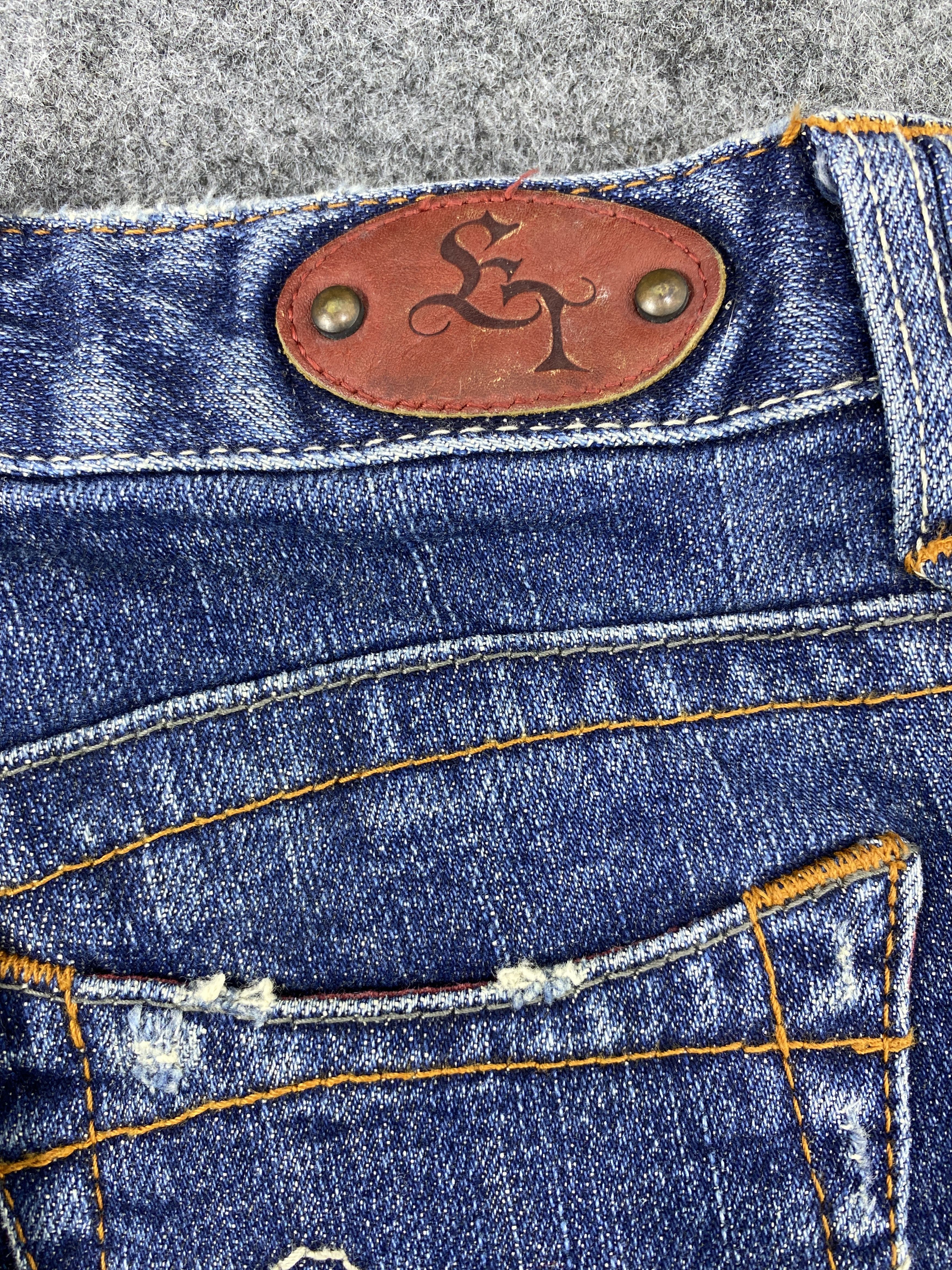 Japanese Brand Japanese Brand Blue Wash Jeans - J1011 Size 25" / US 0 / IT 36 - 10 Thumbnail