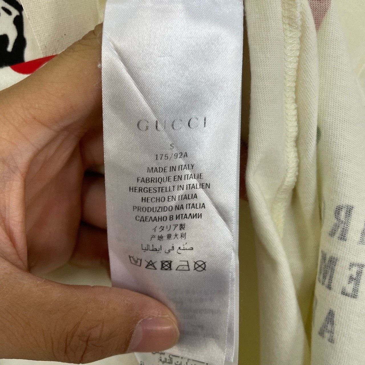 Gucci Gucci White Knight Short Sleeve 2501-Nextarrow Size US S / EU 44-46 / 1 - 7 Thumbnail