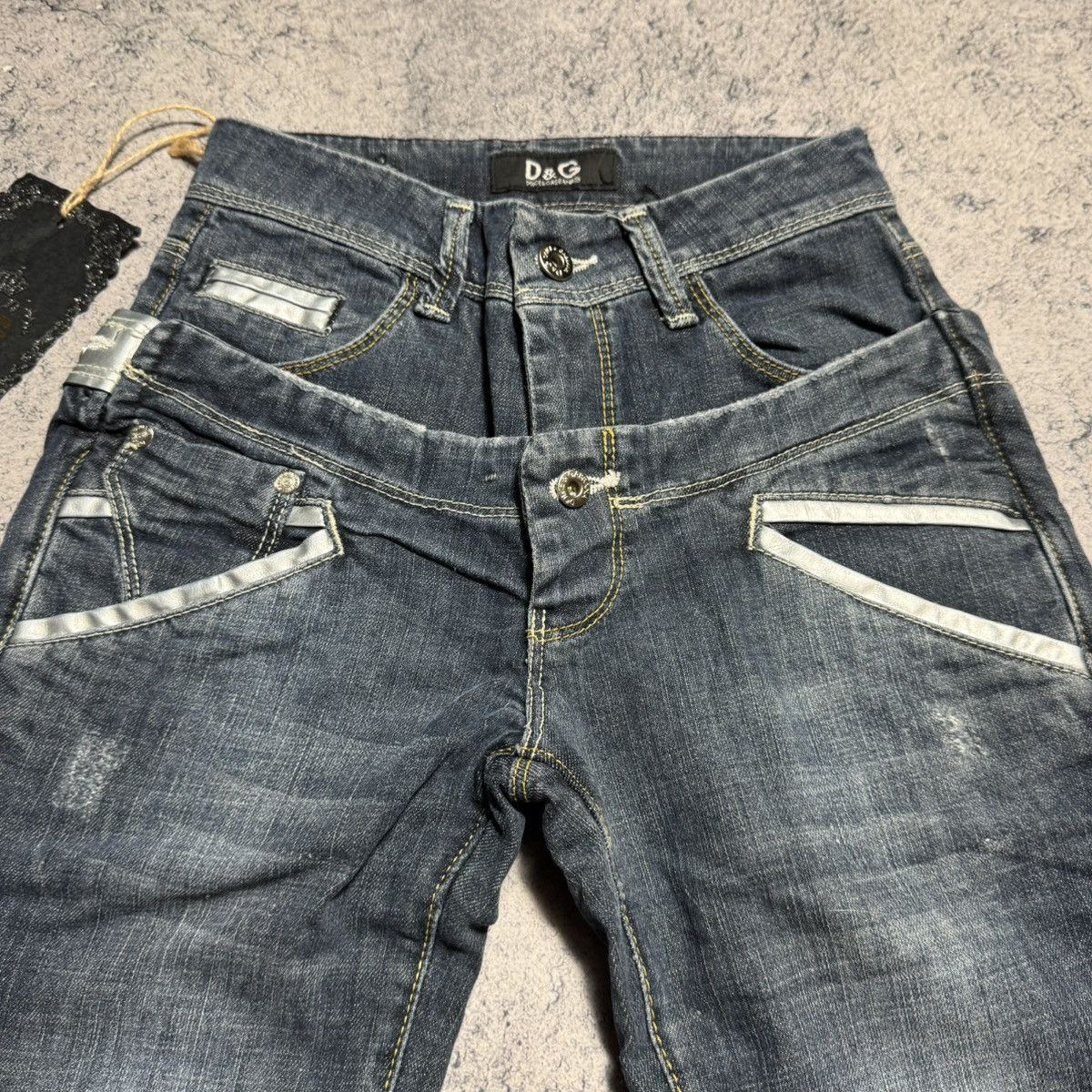 Other Archive Dolce & Gabbana Style Double Layered Pants Size 26" / US 2 / IT 38 - 7 Thumbnail