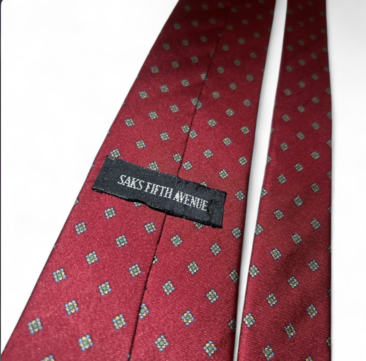 Saks Fifth Avenue 🔥 Free Shipping Saks Fifith Tie 🔥 Size ONE SIZE - 4 Thumbnail