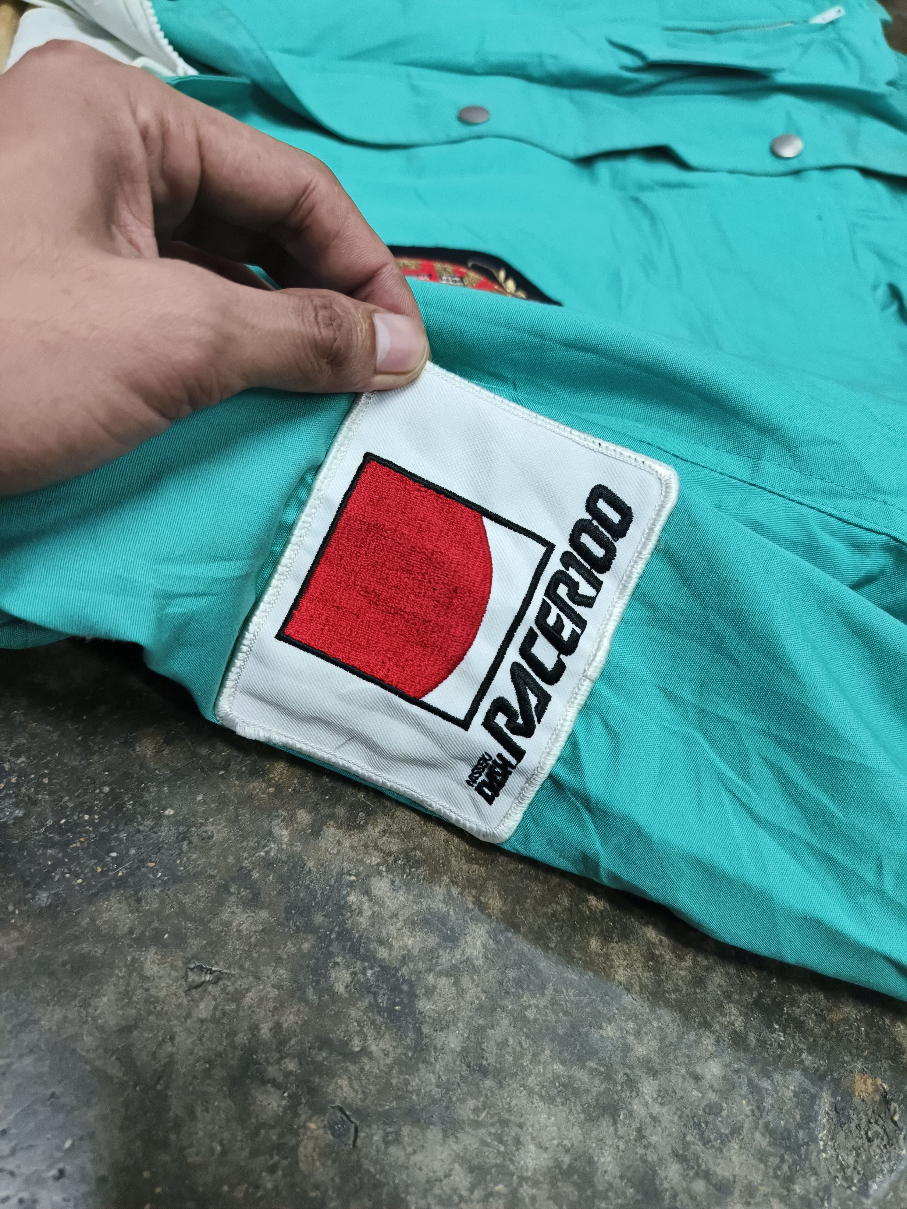 Sports Specialties 80S VTG NISSEKI RACING TEAM MOTORSPORT PAN OIL R100 JACKET Size US XL / EU 56 / 4 - 7 Thumbnail