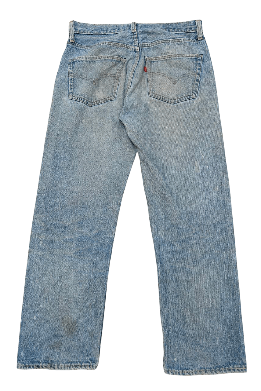 Levi's 60s Vtg Rare Levi's 501 Selvedge , Button no 6 Size US 29 - 2 Thumbnail