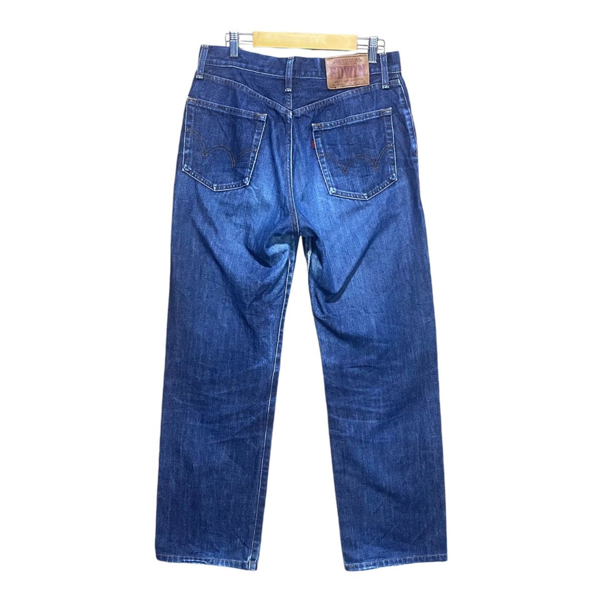 Edwin × Jean × Vintage Vintage Edwin 503 Distressed Mud Wash Faded Jeans Pants W31 Size US 31 - 3 Thumbnail