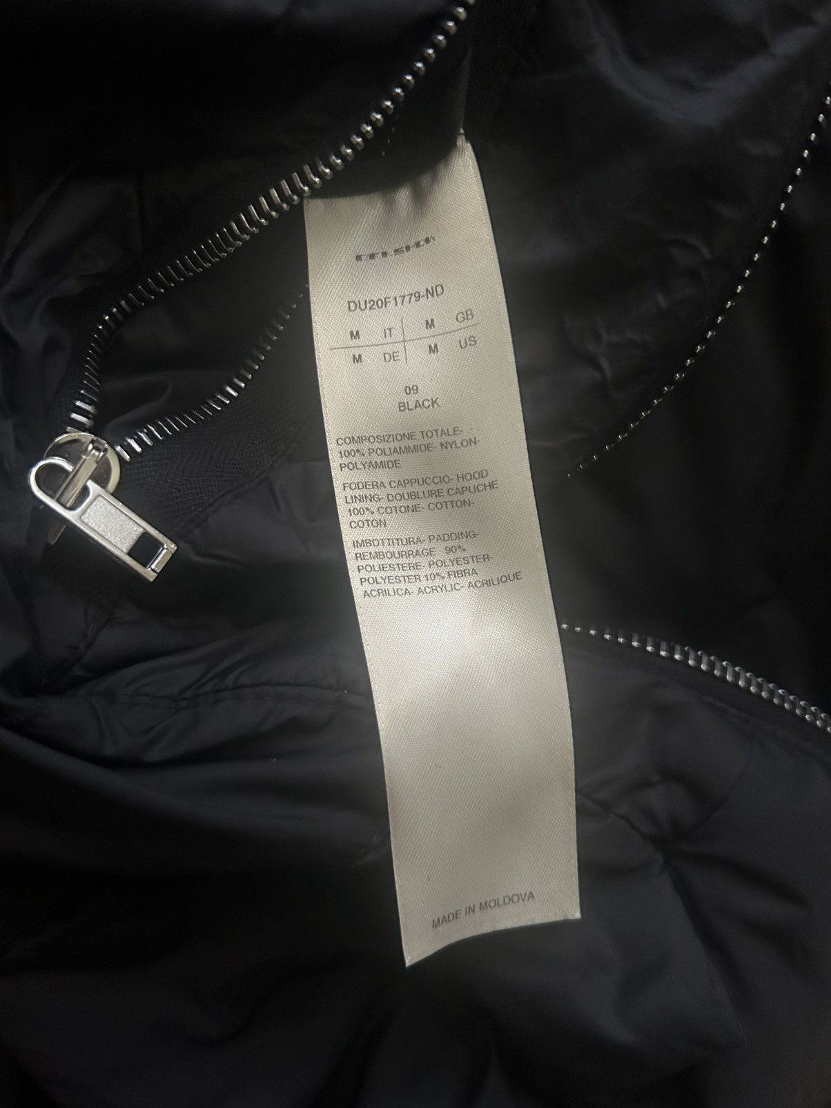 Rick Owens Drkshdw Rick Owens Performa Hooded Puffer Jacket Size US M / EU 48-50 / 2 - 5 Thumbnail