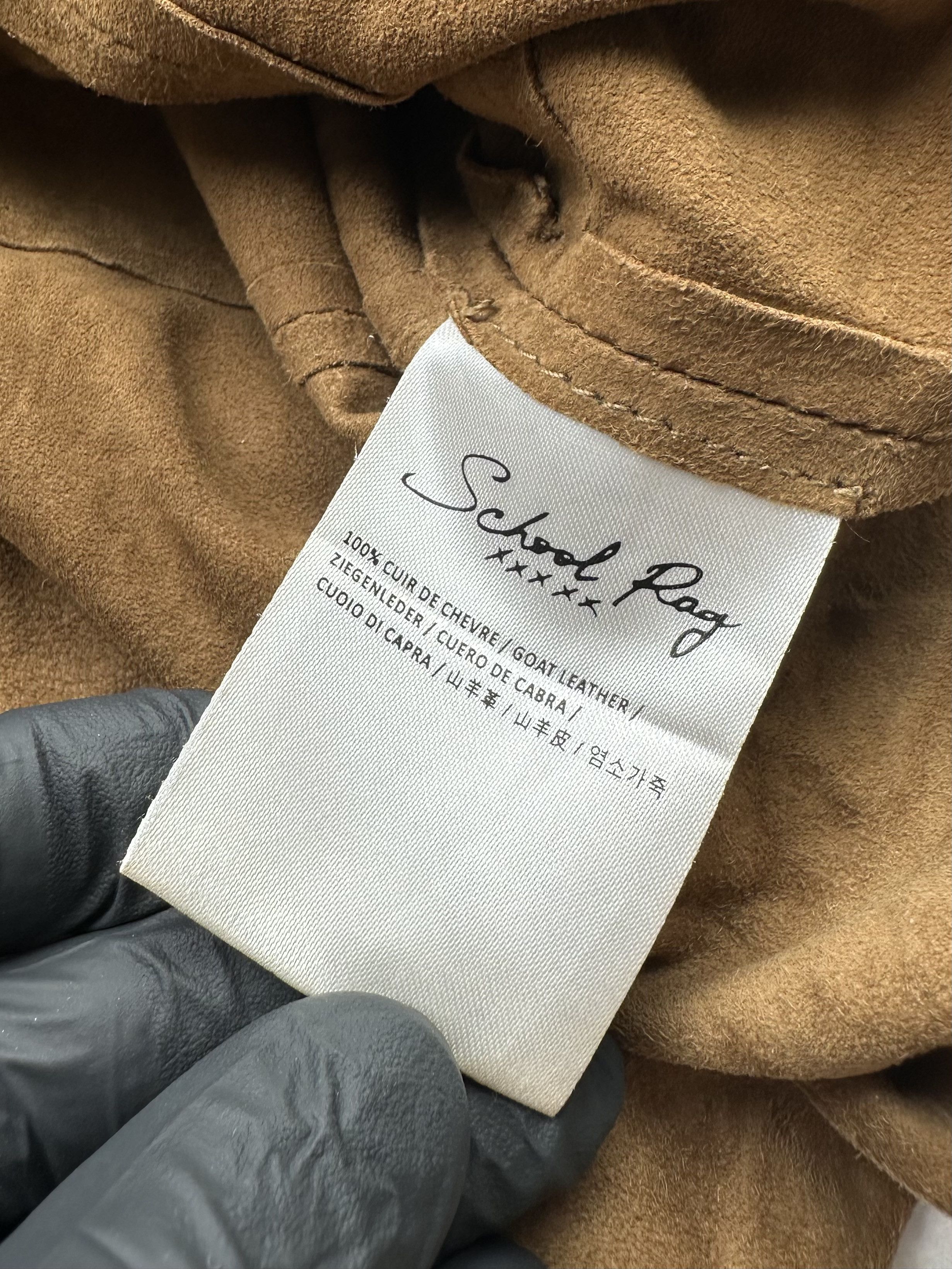 Genuine Leather Goat Leather Shirt Long Sleeve A431D15(347) Size US M / EU 48-50 / 2 - 5 Thumbnail