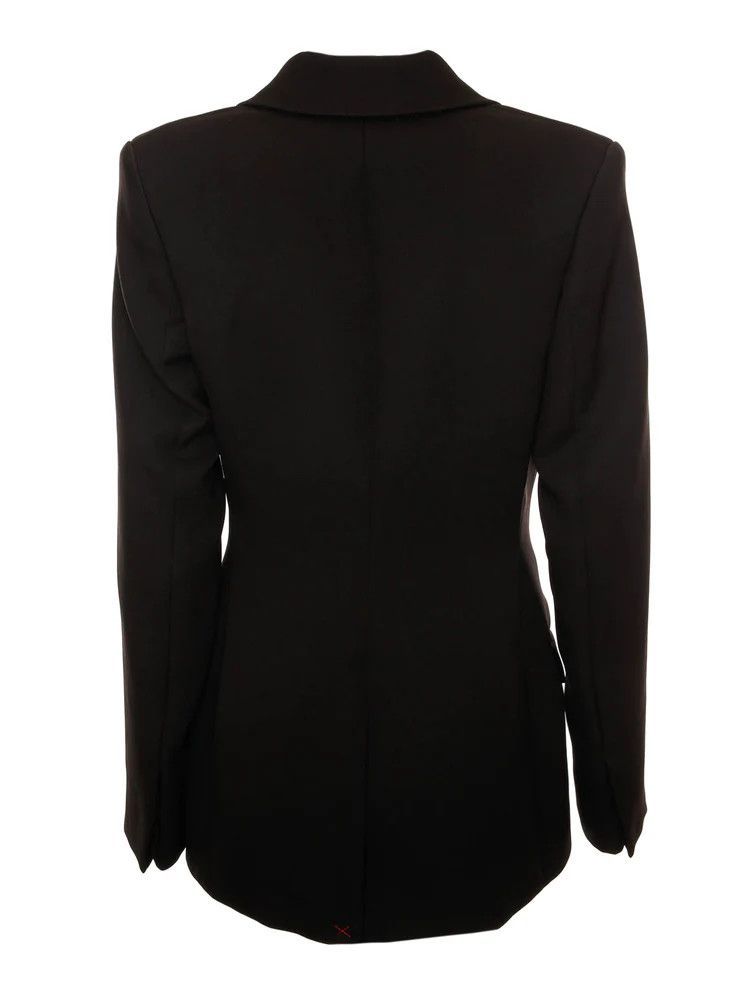 032c o1mle1125 Clepsydra Tailored Jacket in Black Size XS / US 0-2 / IT 36-38 - 2 Thumbnail