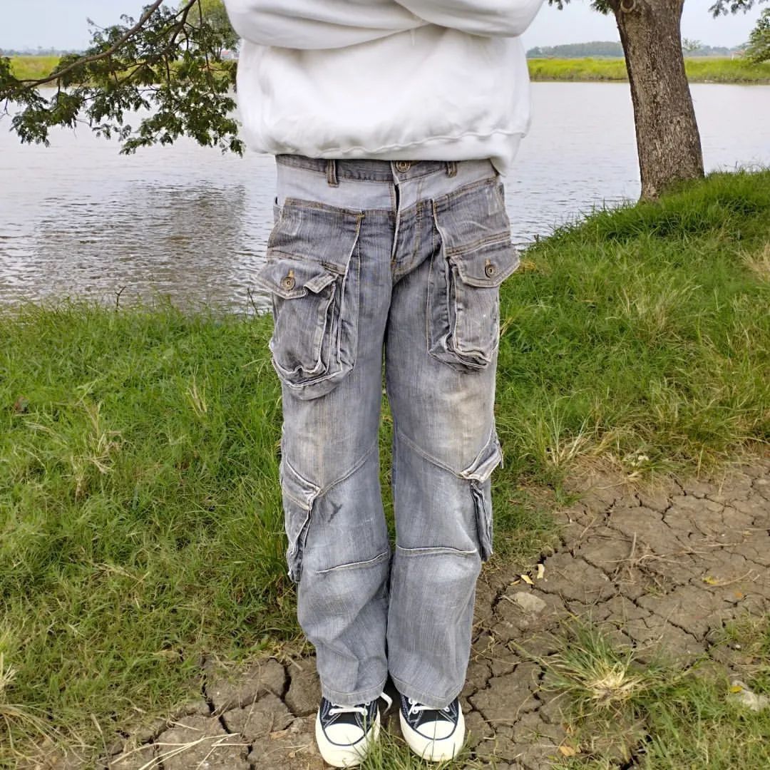 20471120 × Hysteric Glamour × PPFM JAPANESE MULTI CARGO 8 pocket nice design Size US 34 / EU 50 - 2 Thumbnail