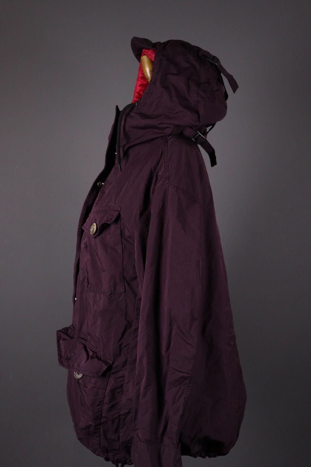 Aspesi Aspesi Thermore Purple Cargo Hooded Insulated Jacket Size S Size S / US 4 / IT 40 - 5 Thumbnail