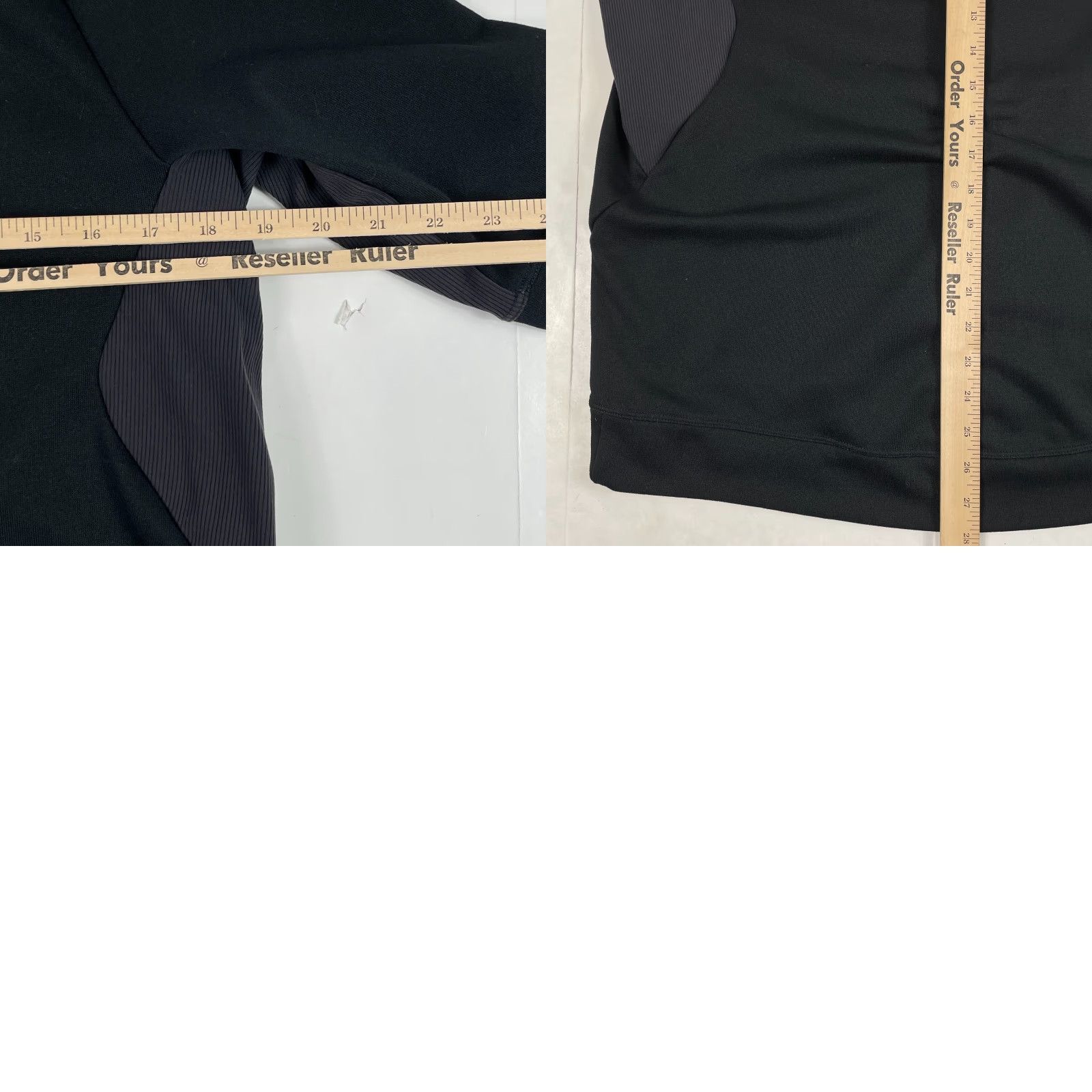 Nike VINTAGE Nike Hoodie Mens M Black Dri Fit Short Sleeve Workout Gym Training Lined Size US M / EU 48-50 / 2 - 9 Thumbnail