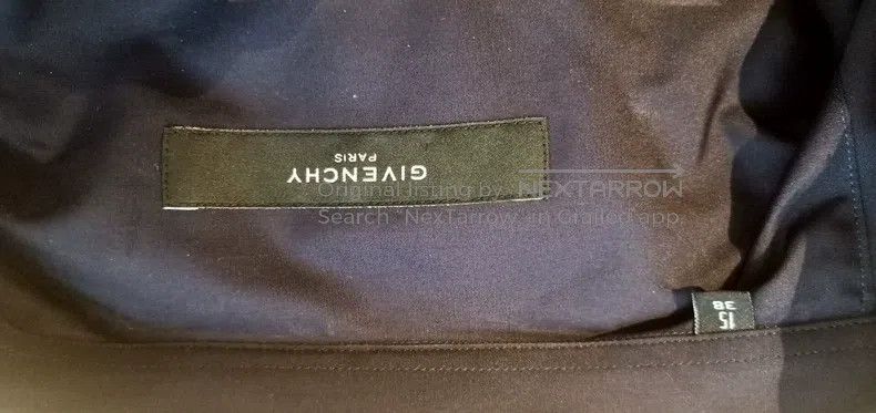 Givenchy Givenchy size 38 Peacock Blue Shirt Size US S / EU 44-46 / 1 - 3 Thumbnail