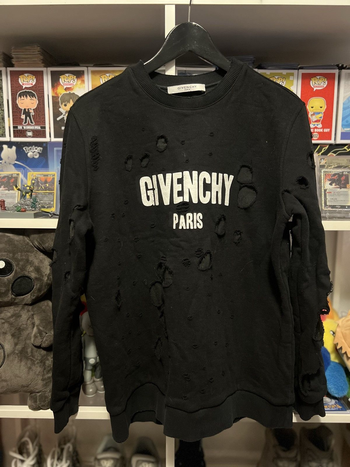 Givenchy Givenchy Distressed Sweatshirt Size US XS / EU 42 / 0 - 1 Thumbnail