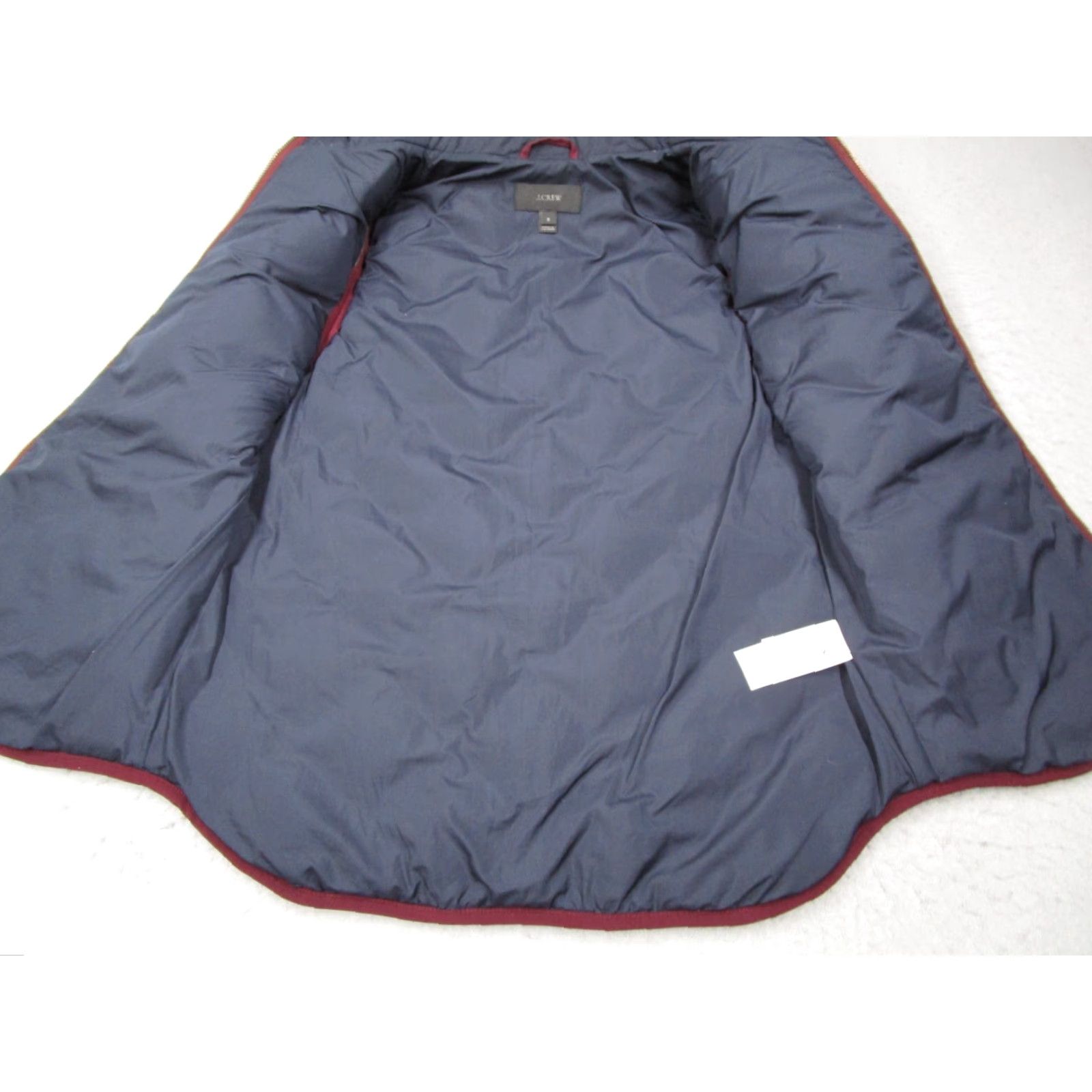 J.Crew J Crew Vest Women Small Red Quilted Full Zip Down Outdoor Work Gorpcore Size S / US 4 / IT 40 - 4 Thumbnail